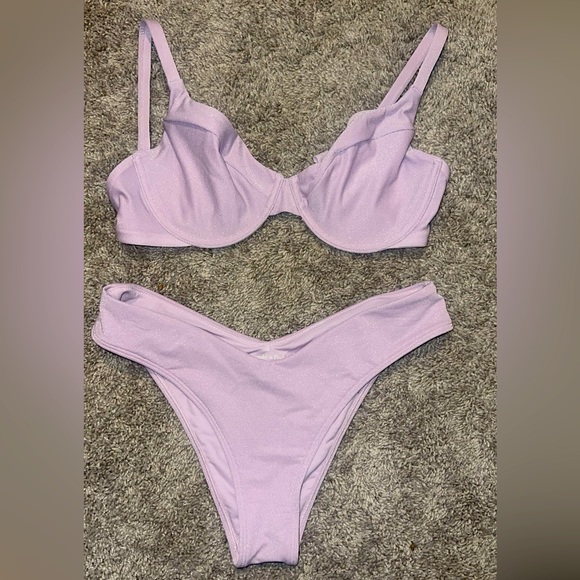 Abercrombie & Fitch Lavender Bikini - Picture 1 of 4
